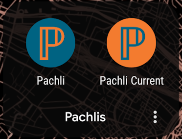 Screenshot showing Pachli and Pachli Current installed together